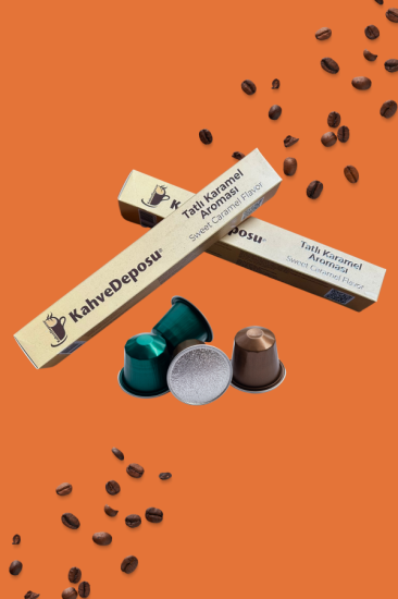 Karamel Aromalı Kapsül Kahve 10’’lu Kutu